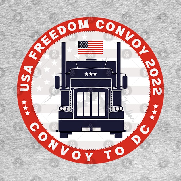 freedom convoy USA by Coron na na 